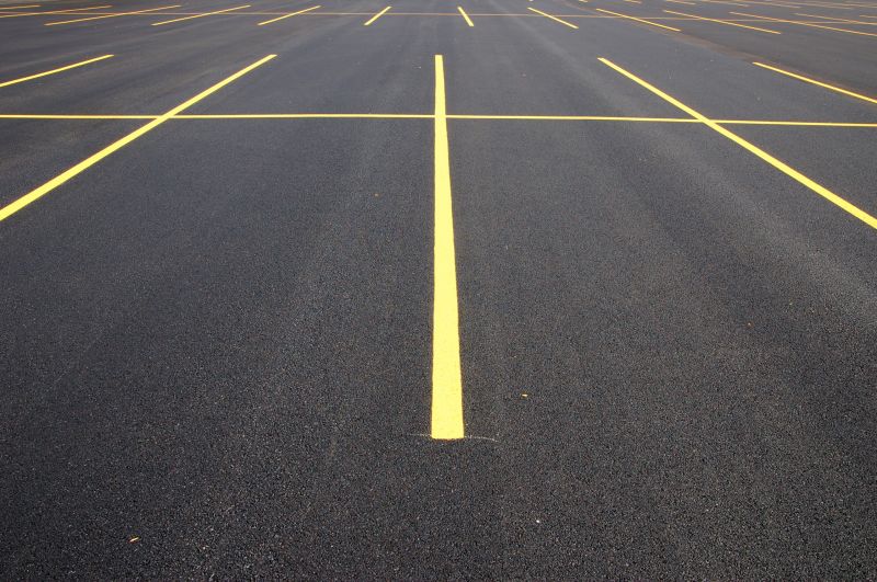 Commercial Parking Lot Sealing detail